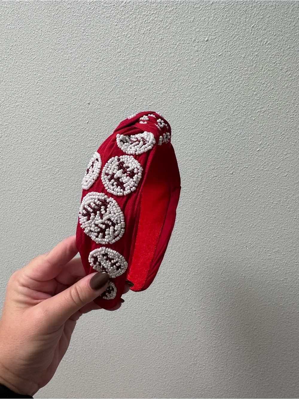 Baseball Headband - Red